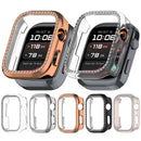 For Huawei Watch D2 Clear Watch Case Rhinestone Decorative Hollow Design PC Watch Cover - 7