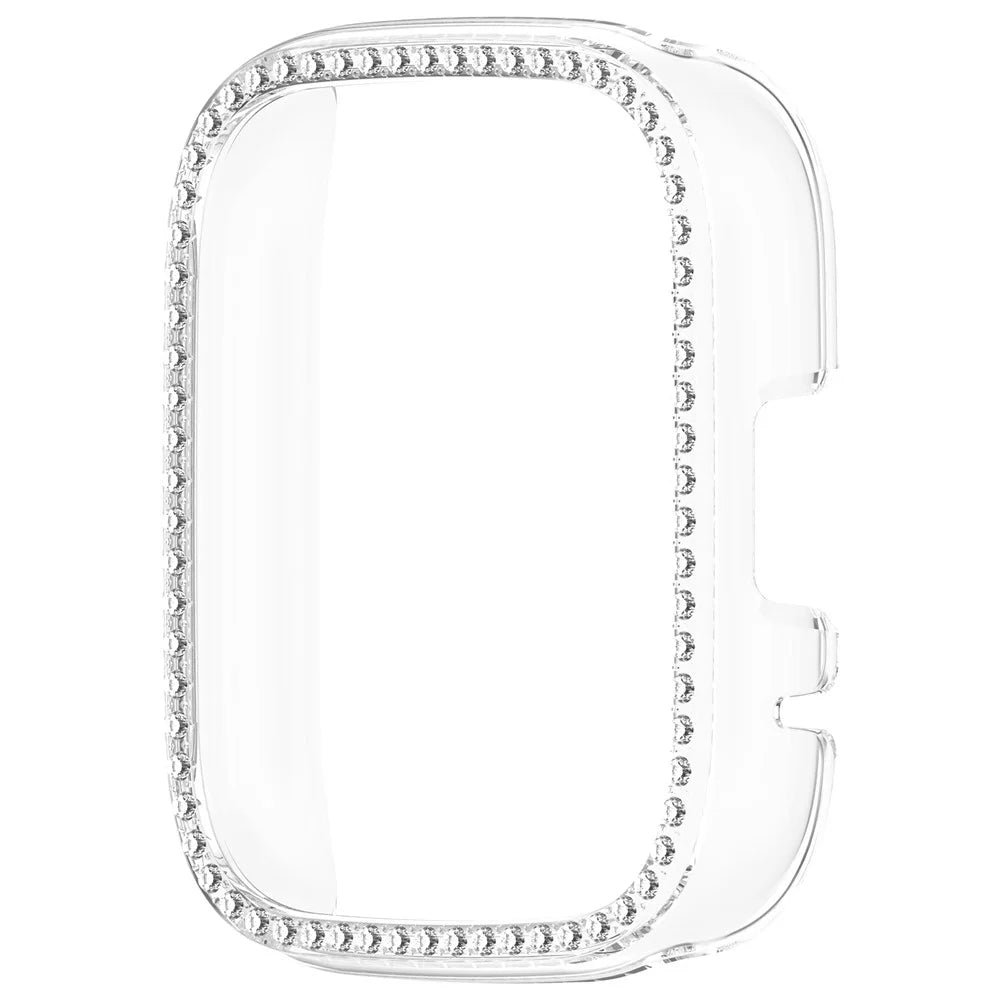 For Xiaomi Redmi Watch 3 Lite  /  Watch 3 Active Clear Watch Case Rhinestone Decorative Hollow Design PC Watch Cover - 4