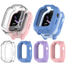 For Xiaomi Smart Kids Watch TPU Watch Case Hollow Design Watch Protective Cover - Purple - 7