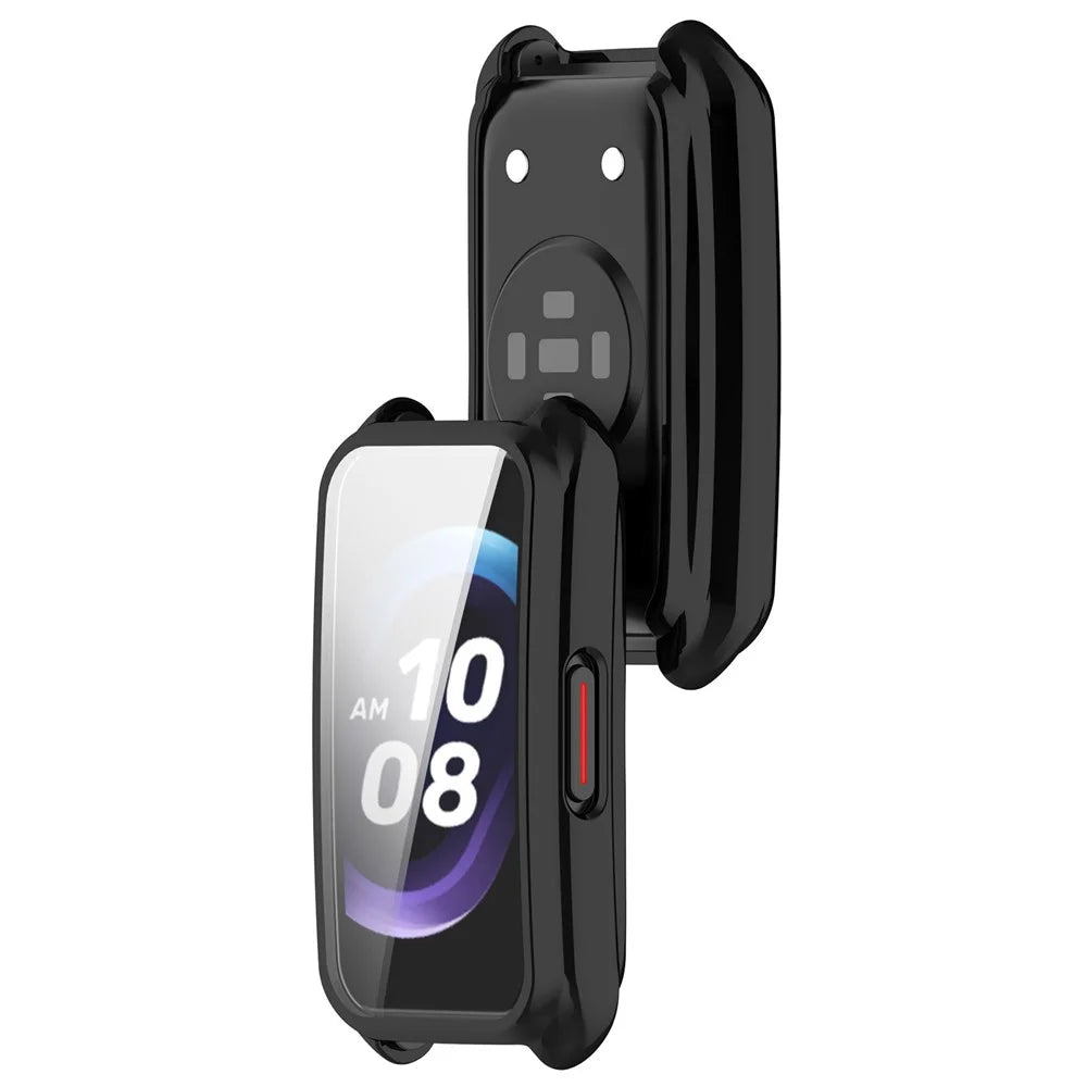 For Keep B5 Watch Case Full Coverage Flexible TPU Electroplating Cover - Black - 3
