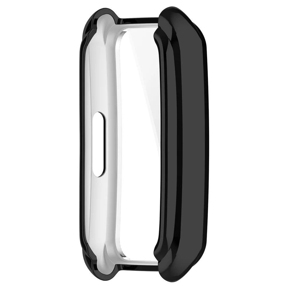 For Keep B5 Watch Case Full Coverage Flexible TPU Electroplating Cover - Black - 5