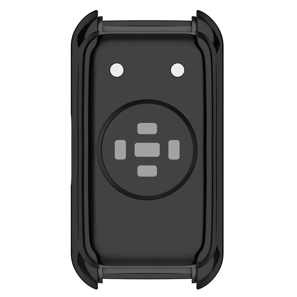 For Keep B5 Watch Case Full Coverage Flexible TPU Electroplating Cover - Black - 7