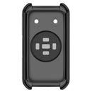 For Keep B5 Watch Case PC Frame Cover with Tempered Glass Screen Film - Black - 7