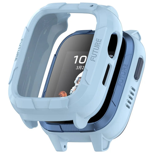 For Honor Whizkid 2i Kids Smartwatch TPU Watch Case Hollow Design Watch Protective Cover - Blue - 1