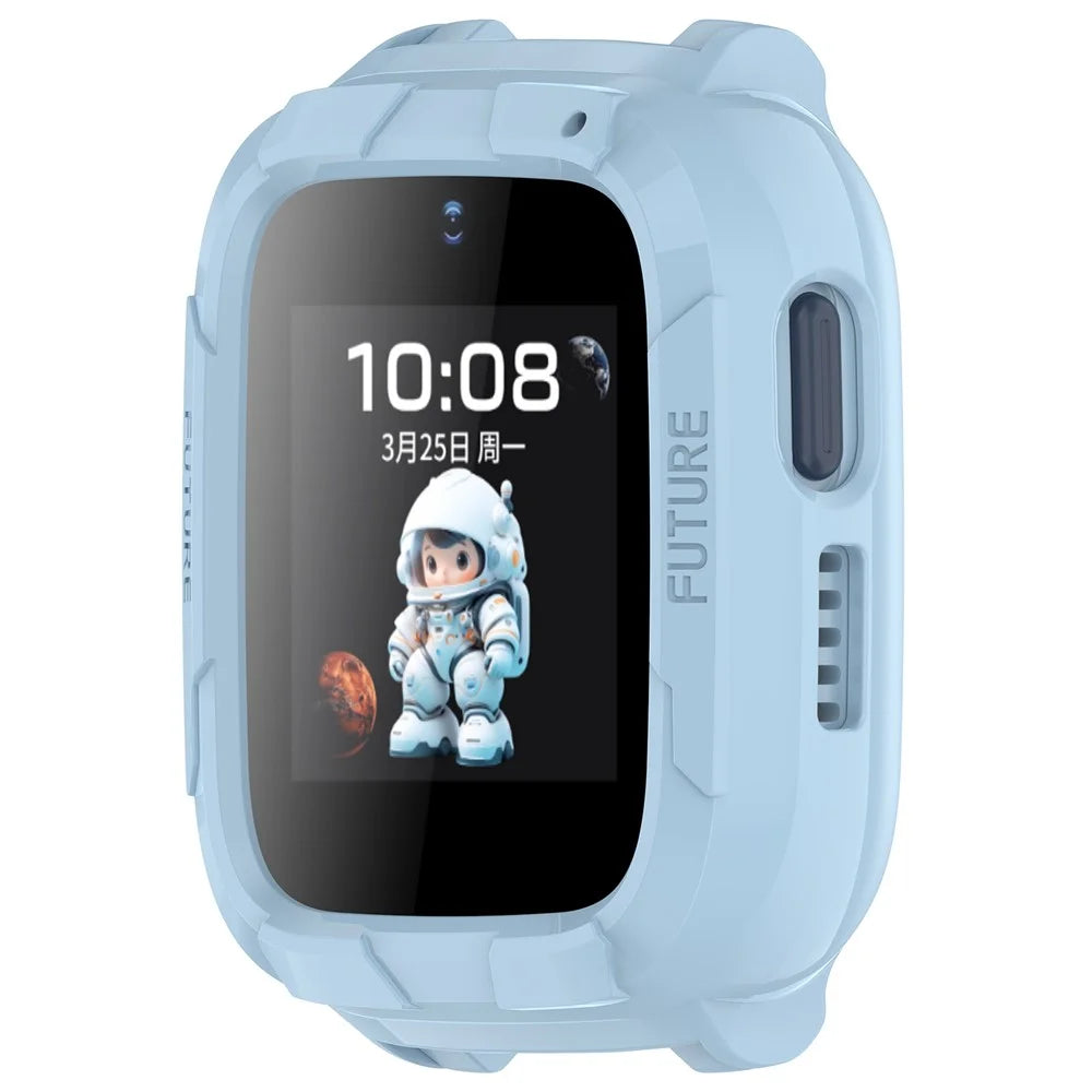 For Honor Whizkid 2i Kids Smartwatch TPU Watch Case Hollow Design Watch Protective Cover - Blue - 2