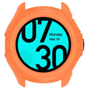 For TicWatch Pro 5 Enduro TPU Protective Case Hollow Design Shockproof Watch Cover - Orange - 6