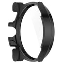For TicWatch Pro 5 Enduro Watch Case PC Frame Cover with Tempered Glass Screen Film - Black - 5