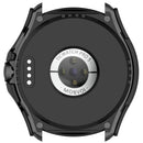 For TicWatch Pro 5 Enduro Watch Case PC Frame Cover with Tempered Glass Screen Film - Black - 7