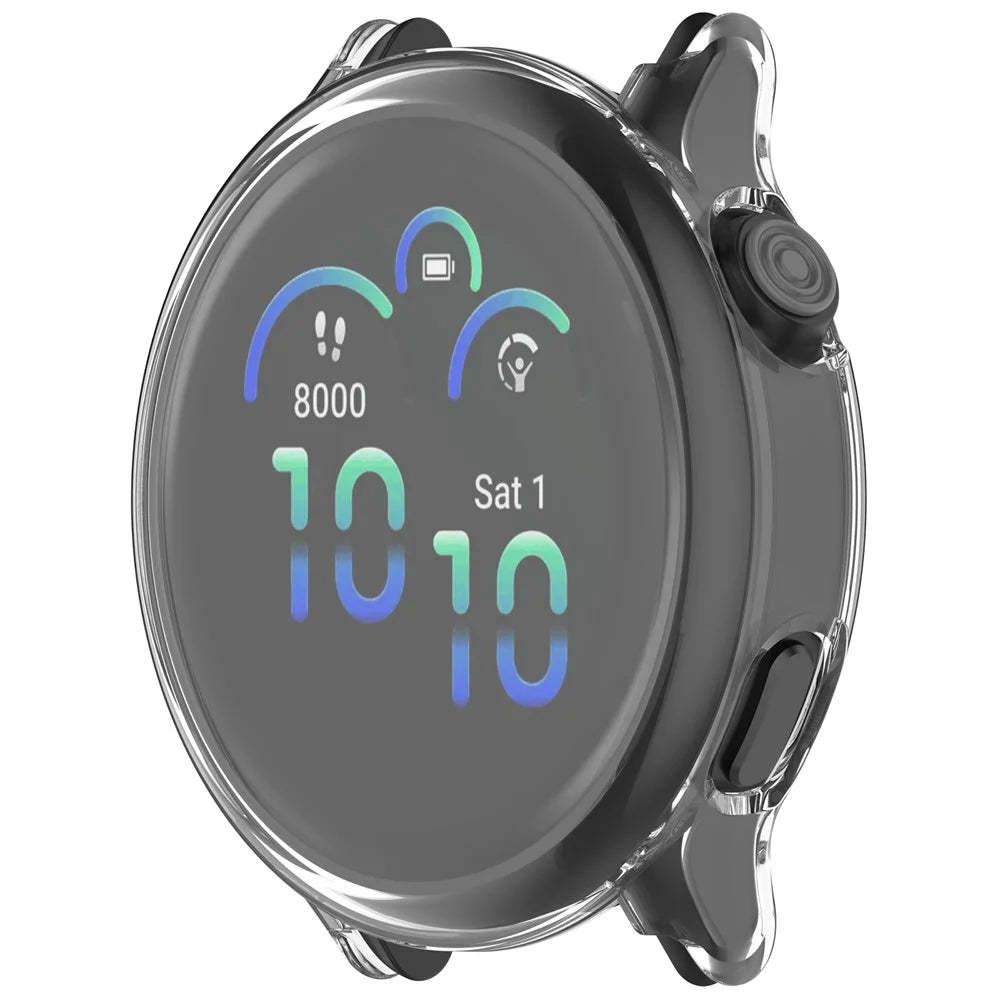 For Garmin Vivoactive 6 TPU Watch Case Full Coverage Transparent Protective Cover - 2