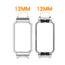 For Huawei Band 10  /  9  /  8 Metal Watch Case Square Shape Protective Cover 12mm Inner - Black - 3