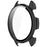 WANLONFENG For Garmin Approach S50 Watch Case  PC Frame Cover with Tempered Glass Screen Protector - Black - 4
