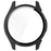 WANLONFENG For Garmin Approach S50 Watch Case  PC Frame Cover with Tempered Glass Screen Protector - Black - 6