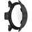 WANLONFENG For Garmin Vivoactive 6 Watch Case  PC Frame Cover with Tempered Glass Screen Protector - Black - 5