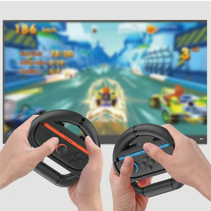 IPEGA PG-SW2054 2Pcs For Nintendo Switch 2 Anti Slip Joy-Con Controller Racing Steering Wheel Grip - 6