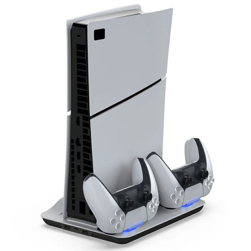 DOBE TP5-05102B Multifunctional Cooling Stand for PS5  /  Slim  /  Pro Game Console Charging Dock - 2