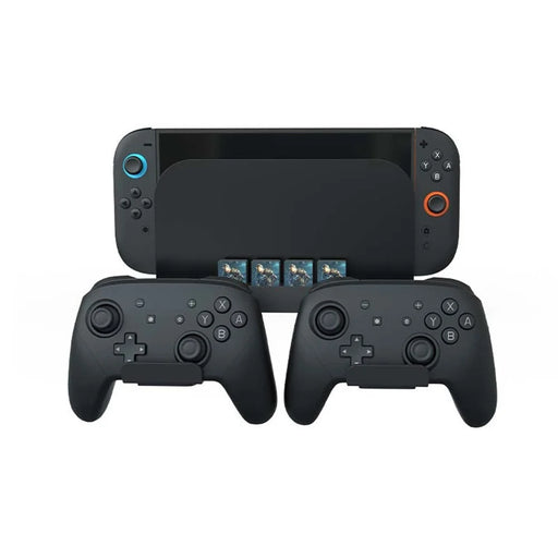 IPLAY HBS-2836 For Nintendo Switch / Switch 2 Joycon Controller Wall Mount Hanging Bracket Game Card Storage Rack - 2