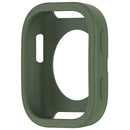 For Huami Amazfit Bip 6 (A2435) Watch Case Soft Silicone Hollow Watch Frame Cover - Dark Green - 4
