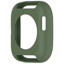 For Huami Amazfit Bip 6 (A2435) Watch Case Soft Silicone Hollow Watch Frame Cover - Dark Green - 5