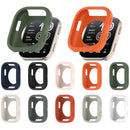 For Huami Amazfit Bip 6 (A2435) Watch Case Soft Silicone Hollow Watch Frame Cover - Dark Green - 7