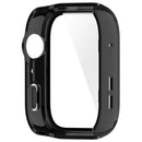 For Huawei Watch Fit 4 Watch Case PC Frame Cover with Tempered Glass Screen Film - Black - 5