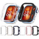 For Huawei Watch Fit 4 Watch Case Half-Wrapped Hollow Hard PC Protective Cover - Black - 7