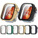 For Huawei Watch Fit 4 Watch Case Instant Transformation Ultra 2 Hard PC Cover with Tempered Glass - Green - 7