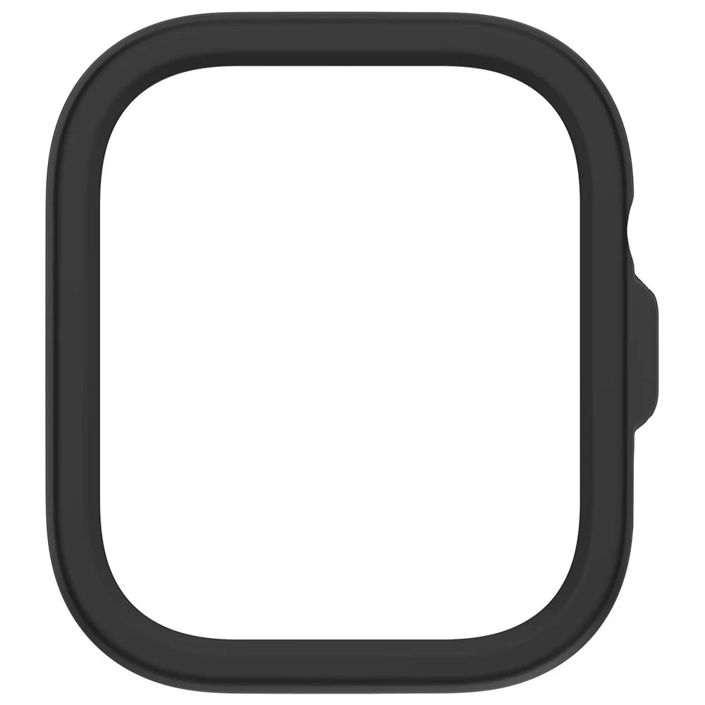 For Huawei Watch Fit 4 Pro Watch Case Half-Wrapped Hollow Hard PC Protective Cover - Black - 6