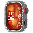 For Huawei Watch Fit 4 Pro Clear Watch Case Rhinestone Decorative Hollow Design PC Watch Cover - 2