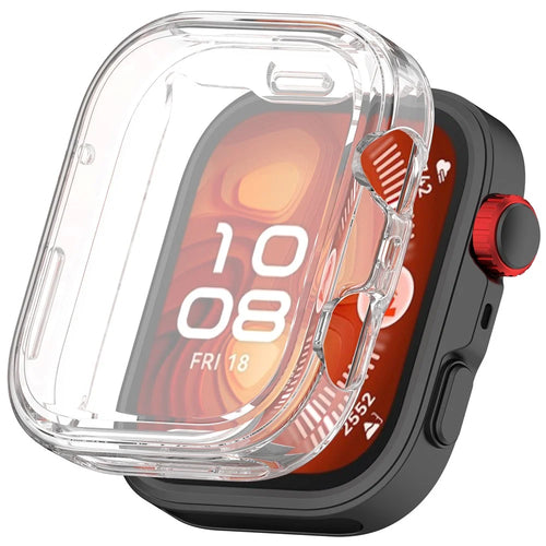 For Huawei Watch Fit 4 Pro TPU Watch Case Full Coverage Transparent Protective Cover - 1