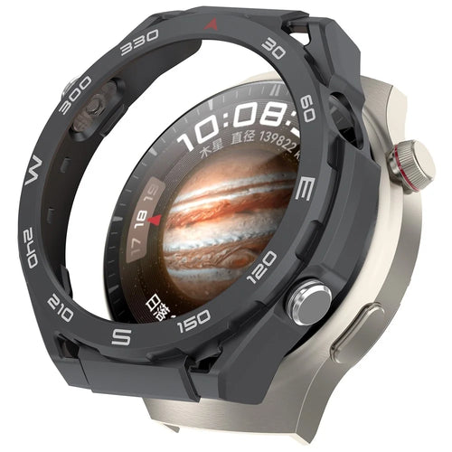 For Huawei Watch 4 Pro Protective Case High-End Anti-Drop PC Watch Frame - Grey - 1