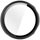 For vivo Watch 5 Watch Case PC Frame with Tempered Glass Screen Film - Black - 6