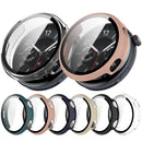 For vivo Watch 5 Watch Case PC Frame with Tempered Glass Screen Film - Black - 7