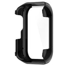 For Oppo Watch SE Watch Case PC Frame with Tempered Glass Screen Film - Black - 3