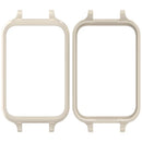 For Honor Band 10 Hollow Watch Frame Scratch Resistant PC Protective Case - Antique White - 5
