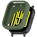For Xiaomi Redmi Watch 5 Lite Silicone Watch Case Shockproof Bumper Frame - Dark Green - 1