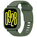 For Xiaomi Redmi Watch 5 Lite Silicone Watch Case Shockproof Bumper Frame - Dark Green - 7