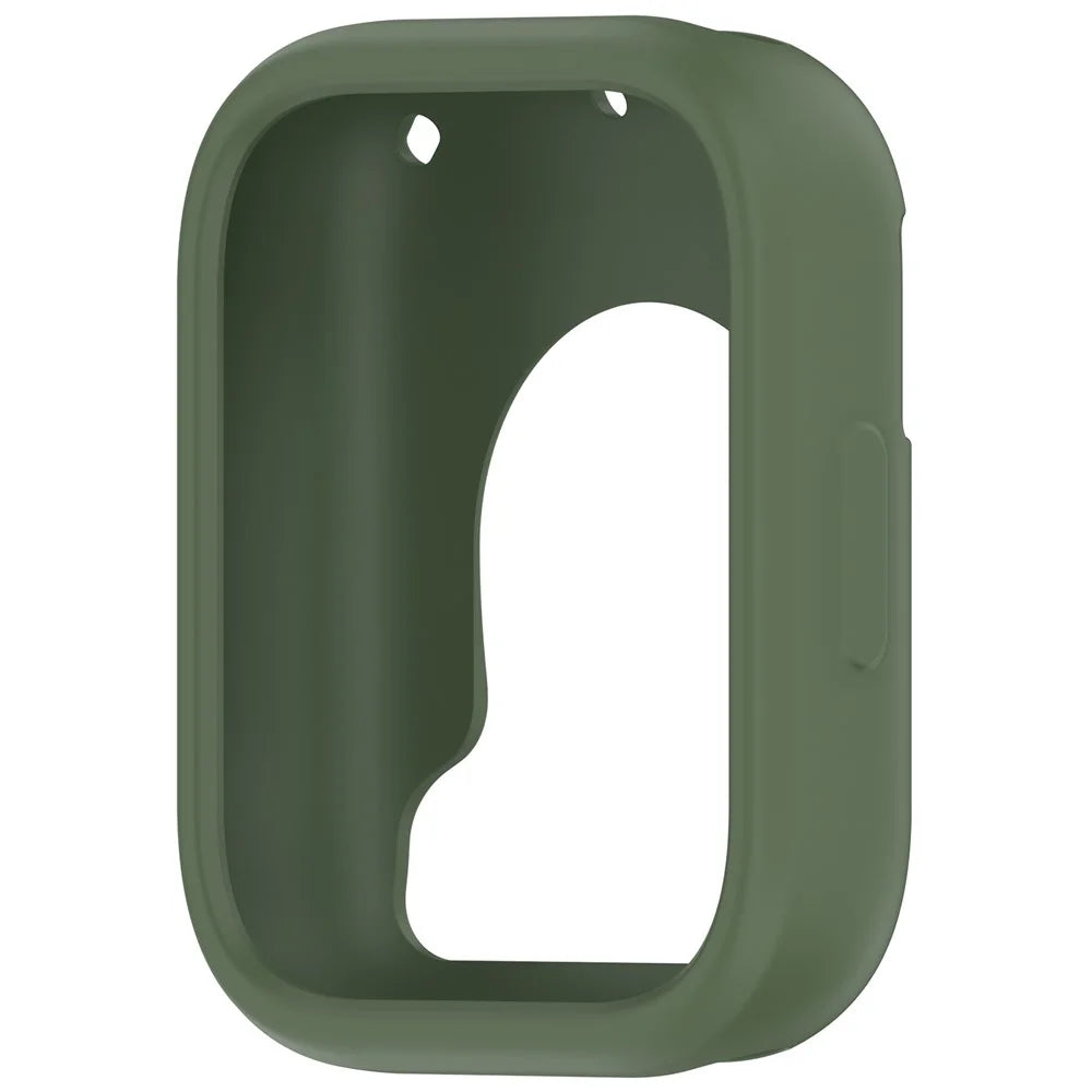 For Xiaomi Redmi Watch 5 Active Silicone Watch Case Shockproof Bumper Frame - Dark Green - 2