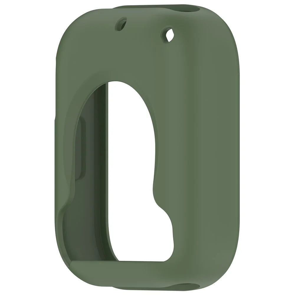 For Xiaomi Redmi Watch 5 Active Silicone Watch Case Shockproof Bumper Frame - Dark Green - 3