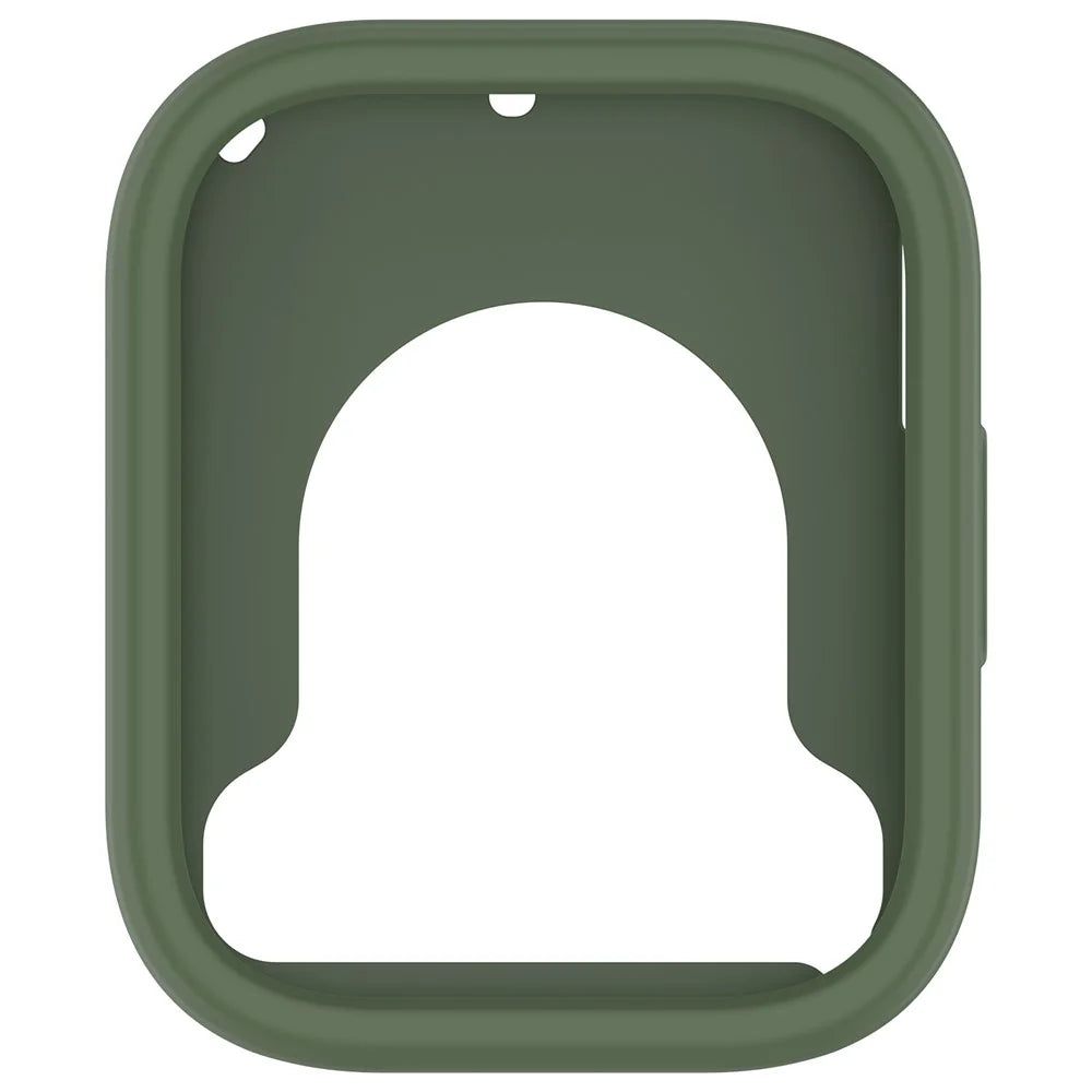 For Xiaomi Redmi Watch 5 Active Silicone Watch Case Shockproof Bumper Frame - Dark Green - 4