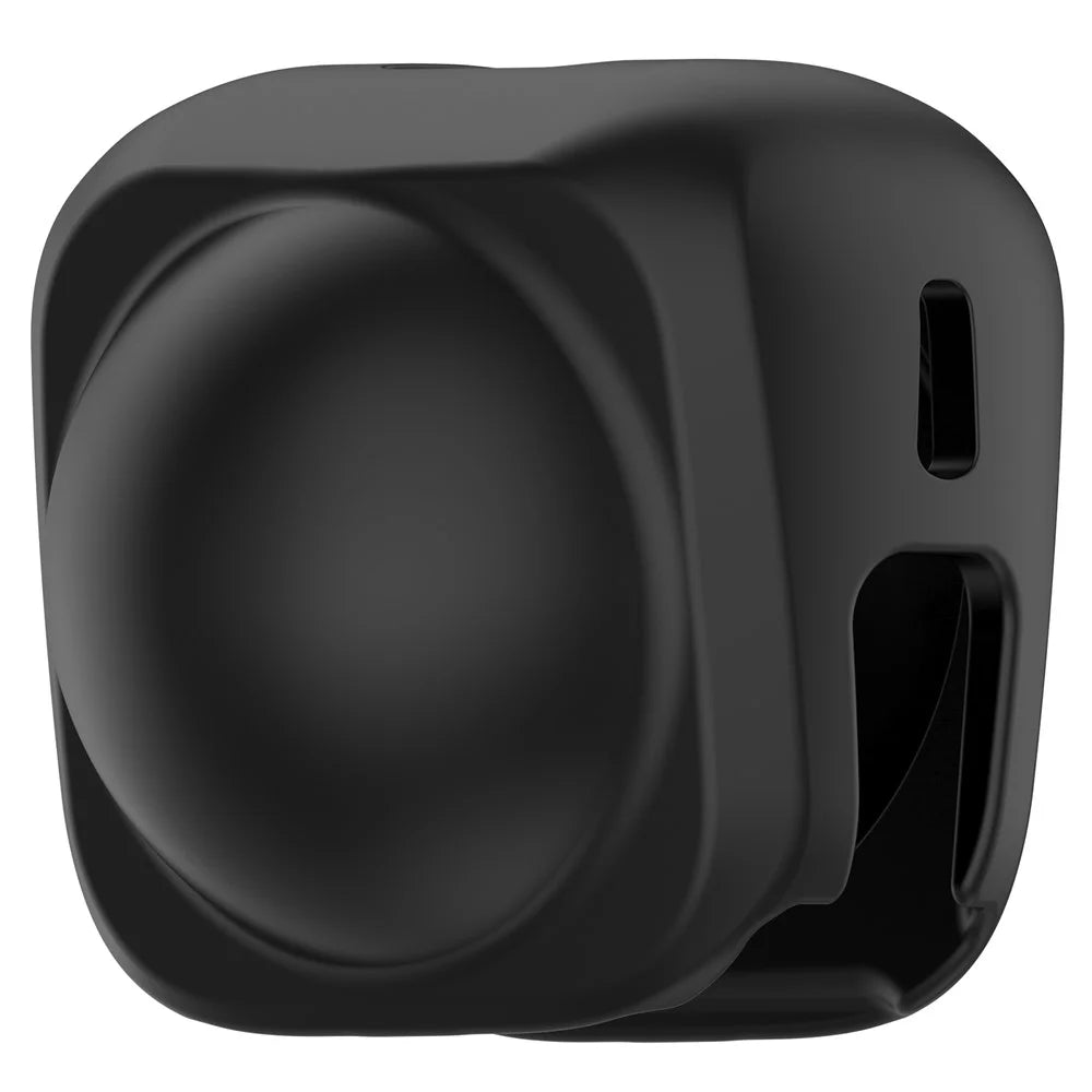 For Insta360 X5 / X4 Anti Scratch Camera Lens Protective Cover Flexible Silicone Case - Black - 2