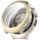 For Huawei Watch 5 42mm Watch Case Full Coverage Flexible TPU Electroplating Cover - Gold - 1