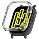For Xiaomi Redmi Watch 5 Lite Clear Watch Case Rhinestone Decorative Hollow Design PC Watch Cover - 1