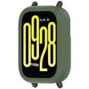 For Xiaomi Redmi Watch 5 Active Watch Case Soft Silicone Hollow Watch Frame Cover - Dark Green - 2