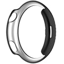 For vivo Watch 5 Watch Case Rhinestone Decor Hollow Electroplating PC Watch Cover - Black - 5
