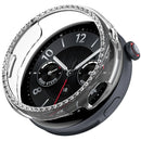 For vivo Watch 5 Clear Watch Case Rhinestone Decorative Hollow Design PC Watch Cover - 1