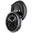 For vivo Watch 5 Clear Watch Case Rhinestone Decorative Hollow Design PC Watch Cover - 3