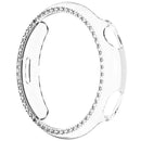 For vivo Watch 5 Clear Watch Case Rhinestone Decorative Hollow Design PC Watch Cover - 4