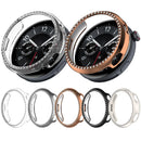 For vivo Watch 5 Clear Watch Case Rhinestone Decorative Hollow Design PC Watch Cover - 7