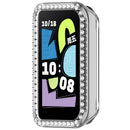 For Honor Band 10 Clear Watch Case Rhinestone Decorative Hollow Design PC Watch Cover - 2