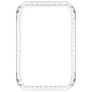 For Honor Band 10 Clear Watch Case Rhinestone Decorative Hollow Design PC Watch Cover - 6